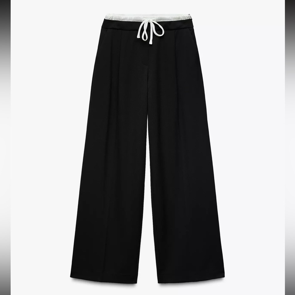 Zara Double Waist Wide Leg